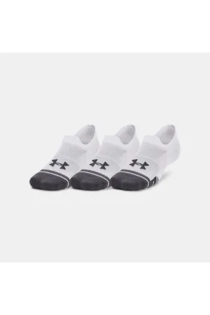 Under Armour Unisex Performance Ultra Low Tech-Socken mit Laschen im 3er-Pack / / Jet Grau L