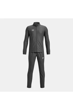 Under Armour Challenger Trainingsanzug für Jungen Castlerock / Weiß YLG (149 - 160 cm)
