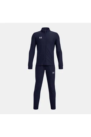 Under Armour Challenger Trainingsanzug für Jungen Midnight Blaue Marine / Weiß YLG (149 - 160 cm)