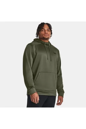 Under Armour Herren Armour Fleece® Hoodie Marine OD / Schwarz 3XL