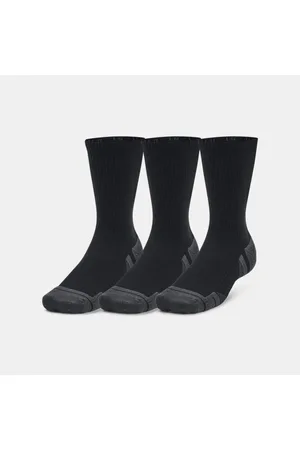 Under Armour Unisex Performance Tech-Crew-Socken im 3er-Pack / / Jet Grau L