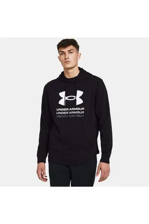 Under Armour Rival Terry Hoodie mit Grafik für Herren / Weiß L