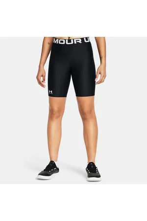 Under Armour HeatGear® Shorts (20 cm) für Damen / Weiß L