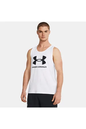 Under Armour Tanktop mit Logo für Herren / Schwarz 3XL