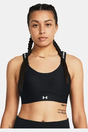 Under Armour Infinity 2.0 High Sport-BH für Damen / Weiß L A-C