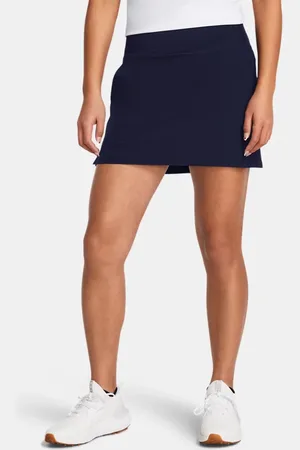Under Armour Drive Skort für Damen Midnight Blaue Marine / Halo Grau L