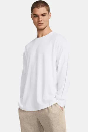 Under Armour Schweres Langarm-Oberteil mit farblich abgestimmtem Schriftzug für Herren / 3XL