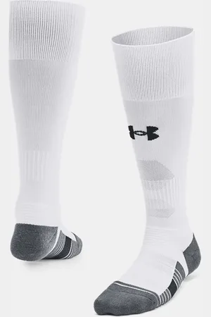 Under Armour Kinder Magnetico Kniestrümpfe / Pitch Grau / Schwarz M