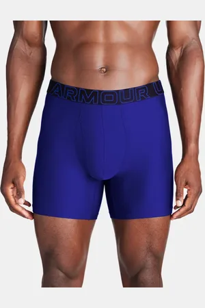 Under Armour Performance Tech Boxerjock® 15 cm im 3er-Pack für Herren Royal / Stahl Full Heather / Royal L