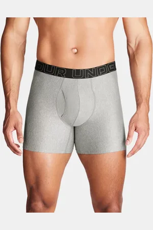 Under Armour Performance Tech Boxerjock® 15 cm im 3er-Pack für Herren Stahl Full Heather / Castlerock Full Heather / Castlerock L