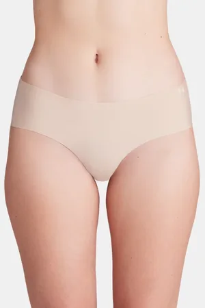 Under Armour Pure Stretch No Show Hipster im 3er-Pack für Damen Hue500 / Hue500 L
