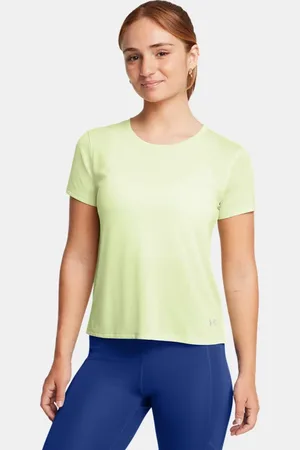 Under Armour Launch Kurzarm-Oberteil für Damen Retro / Reflektierend L