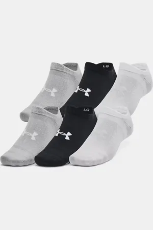 Under Armour Unisex Essential Füßlinge im 6er-Pack / / Halo Grau L