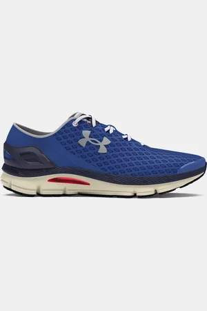 Under Armour Unisex SpeedForm® Gemini Laufschuhe Tech / Midnight Blaue Marine / Metallisch Silber 36.5