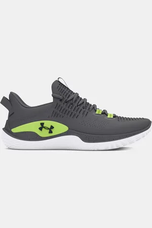 Under Armour Dynamic IntelliKnit Trainingsschuhe für Herren Titan / Morph Grün / Midnight Blaue Marine 44