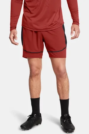 Under Armour Challenger Pro Trainingshorts für Herren Earthen / Weiß L