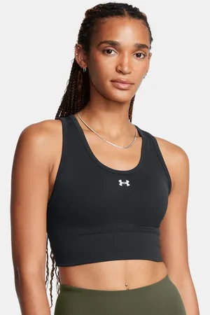 Under Armour Vanish Seamless Mid Sport-BH für Damen / Weiß L