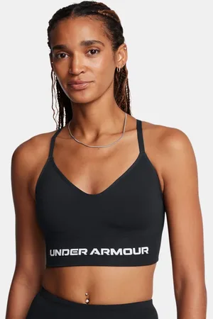 Under Armour Vanish Seamless Low Sport-BH für Damen / Weiß L