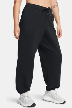 Under Armour Icon Oversize-Hose aus Fleece mit Schriftzug für Damen / M