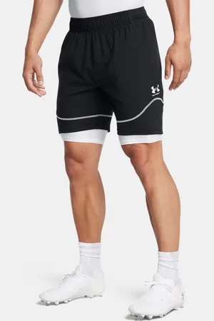 Under Armour Challenger Pro Trainingshorts für Herren / Weiß L