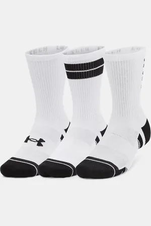 Under Armour Unisex Performance Tech-Crew-Socken im 3er-Pack / / Schwarz L