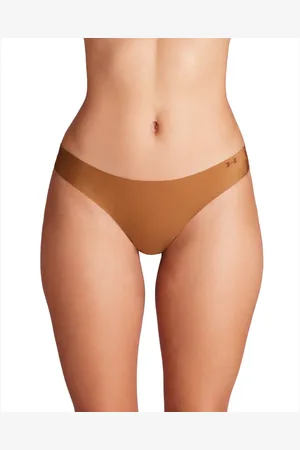 Under Armour Pure Stretch No Show Tanga im 3er-Pack für Damen Hue600 / Hue600 L