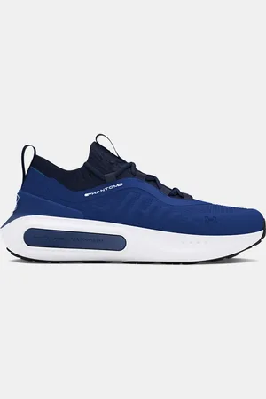 Under Armour Phantom 4 Schuhe für Herren Tech / Midnight Blaue Marine / Weiß 44