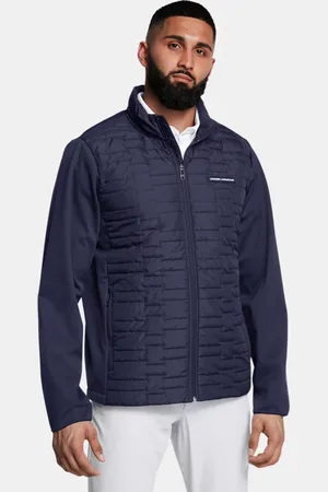 Under Armour Drive Pro Isolierte Jacke für Herren Midnight Blaue Marine / Metallisch Silber L