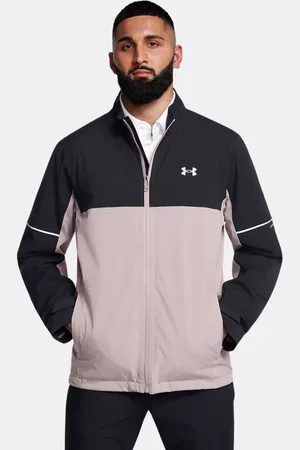 Under Armour Drive Regenjacke für Herren / Tetra Grau / Metallisch Silber L