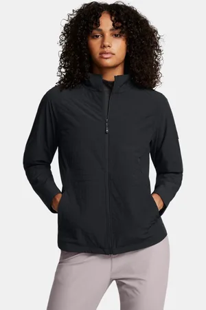 Under Armour Drive Pro Storm Lightweight Isolierte Jacke für Damen / Metallisch Silber L