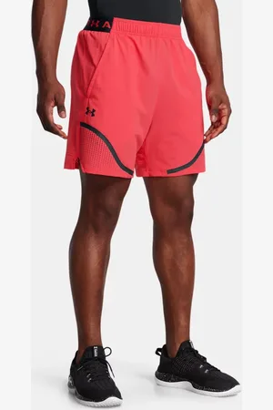 Under Armour Vanish Stoffshorts mit Aufdruck (15 cm) für Herren Racer / Schwarz / Schwarz S