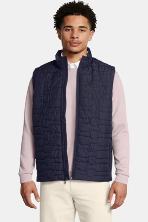Under Armour Drive Pro Isolierter Bodywarmer für Herren Midnight Blaue Marine / Metallisch Silber L