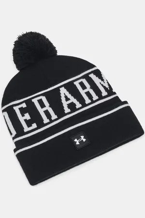 Under Armour Halftime Mütze mit Bommel für Herren / Weiß / Weiß EINHEITSGRÖSSE