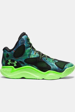 Under Armour Curry Spawn FloTro Basketballschuhe, unisex Hyper / Schwarz / Hyper 44.5