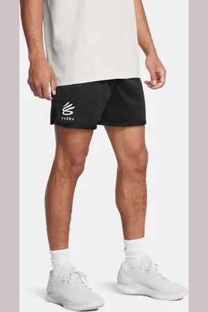 Under Armour Curry Splash Shorts für Herren / Weiß Clay 3XL