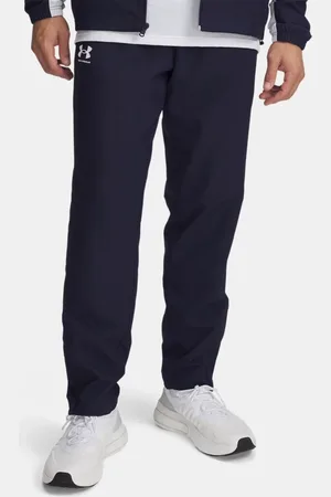 Under Armour Rival Windbreaker-Hose aus Webstoff für Herren Midnight Blaue Marine / Midnight Blaue Marine / Weiß L