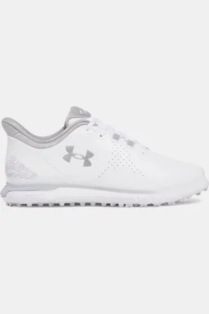 Under Armour Drive Fade Golfschuhe ohne Spikes für Herren / / Metallisch Silber 44
