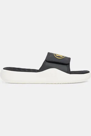 Under Armour Ignite Pro 8 Sandalen für Herren Galaxy / Weiß Quartz / Orange Shock 45