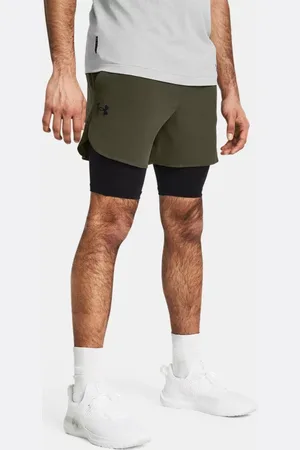 Under Armour Vanish Elite 2-in-1 Shorts für Herren Marine OD / Schwarz / Schwarz 3XL