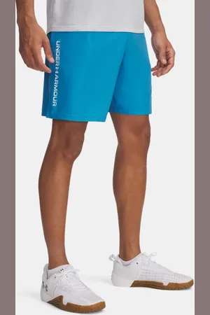 Under Armour Tech™ Shorts aus Webstoff mit Schriftzug für Herren Ether / Weiß 3XL