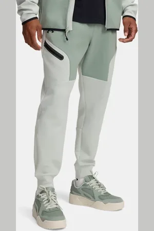 Under Armour Unstoppable Fleece-Jogginghose für Herren Silica / Hydro / Schwarz 3XL