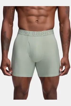 Under Armour Performance Cotton Boxerjock® 15 cm im 3er-Pack für Herren Hydro / Silica / Silica M