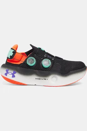 Under Armour Unisex Infinite Mega Laufschuhe / Comet Grün / Virtual Lila 44.5