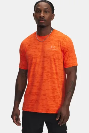 Under Armour Vanish Energy Kurzarm-Oberteil mit Aufdruck für Herren Fire / Dynamite / Fire L