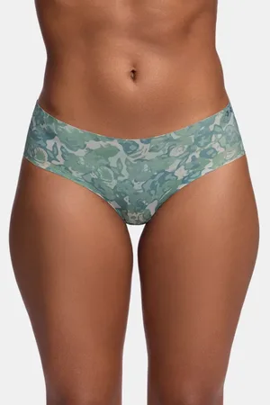 Under Armour Pure Stretch No Show Hipster mit Aufdruck im 3er-Pack für Damen Silica / Downpour Grau / Downpour Grau L