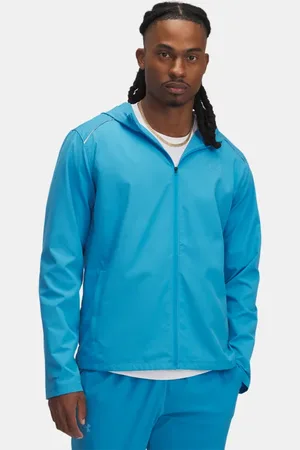 Under Armour Launch Kapuzenjacke für Herren Ether / Downpour Grau / Reflektierend 3XL