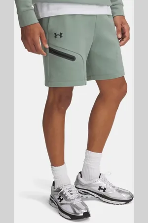 Under Armour Unstoppable Fleece-Shorts für Herren Silica / Schwarz 3XL