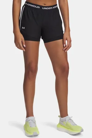 Under Armour Tech™ Play Up 2-in-1-Shorts für Damen / / Weiß L