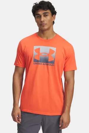 Under Armour Boxed Sports Kurzarm-Oberteil für Herren Fire / Mod Grau 3XL