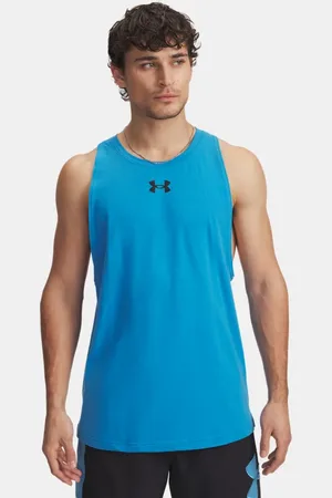 Under Armour Zone Tanktop für Herren Ether / Schwarz L